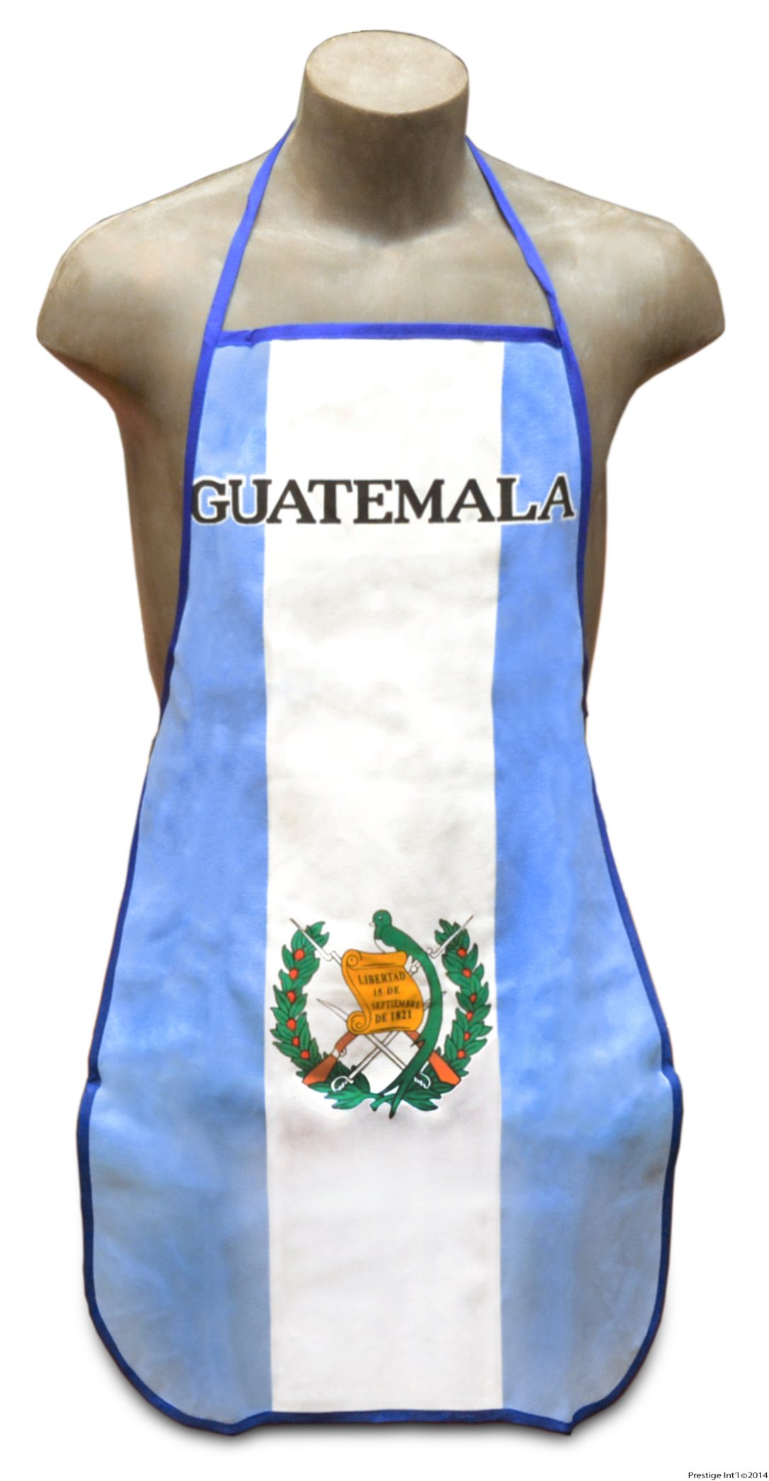 Guatemala Flag Kitchen & BBQ Set w/ Apron, Oven-mitt & Pot-holder Guatemalan