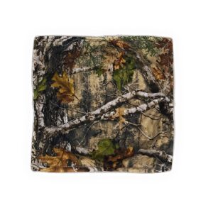 camouflage microwave bowl cozy camo reversible microwaveable potholder timber oak leaf bowl buddy hunt lodge man cave country cabin real tree manly kitchen linens handmade guy gifts under 10