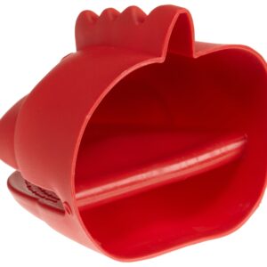 Cooks Corner Silicone Pot Holder, Red Rooster