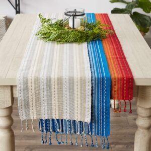 DII Southwest Collection Tabletop, Table Runner, 14x72, Spice