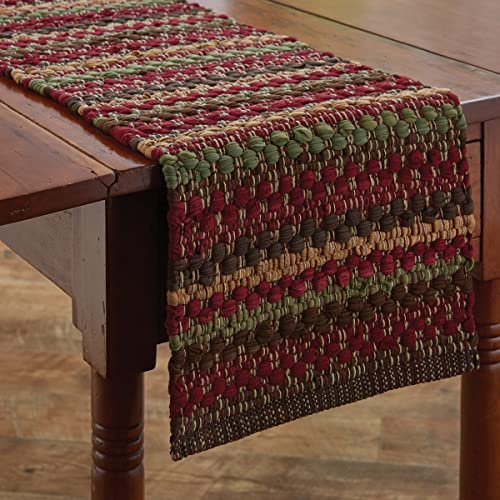 Park Designs High Rock Chindi Table Runner - 36''L - Brown