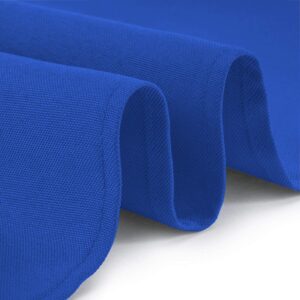 YLZYAA Tablecloth - 54 x 54 Inch -Royal Blue-Square Polyester Table Cloth, Wrinkle,Stain Resistant - Great for Buffet Table, Parties, Holiday Dinner & More