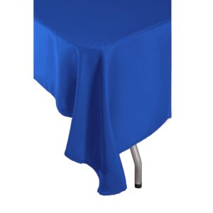 YLZYAA Tablecloth - 54 x 54 Inch -Royal Blue-Square Polyester Table Cloth, Wrinkle,Stain Resistant - Great for Buffet Table, Parties, Holiday Dinner & More