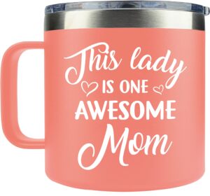 zazike mothers day gifts for mom, women, wife - mothers day gifts from daughter, son - gifts for mom from daughter, son, kids - mom gifts, birthday gifts for mom, mom birthday gifts, mom mug 14 oz