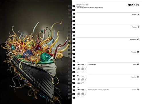 Chihuly 12-Month 2023 Weekly Planner Calendar