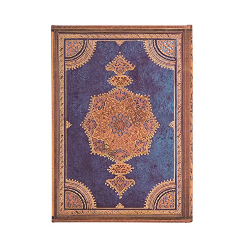 Safavid Indigo (Safavid Binding Art) Midi 12-month Dayplanner 2024