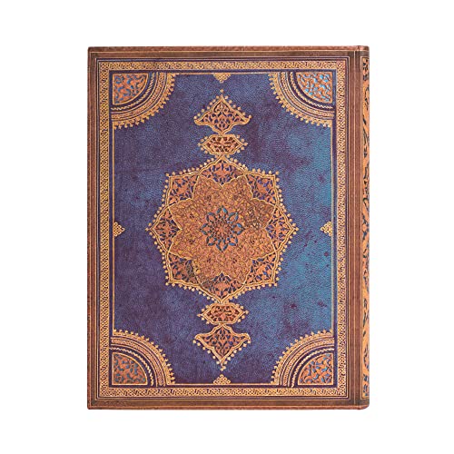 Safavid Indigo (Safavid Binding Art) Ultra 12-month Day-at-a-Time Dayplanner 2024