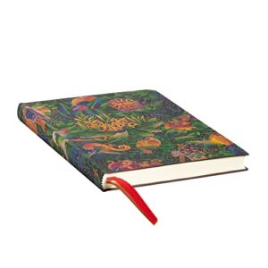 Paperblanks 12-Month Flexi Planners 2023 Jungle Song | Horizontal | Midi (125 × 175 mm)