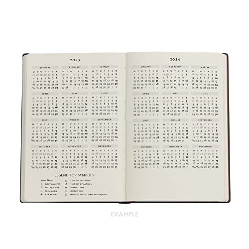 Paperblanks 18 Month Diaries 2023-2024 Terrene | Horizontal | Mini (95 × 140 mm)