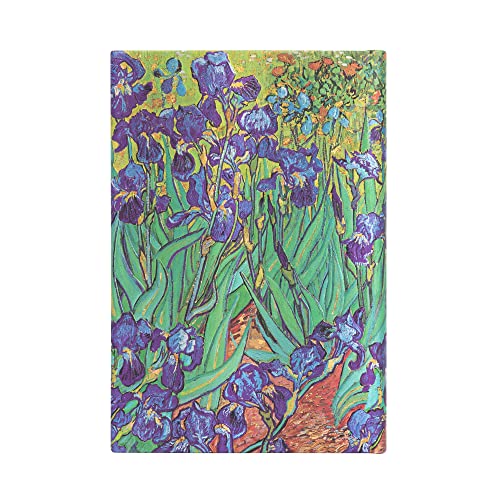 Paperblanks 18 Month Diaries 2023-2024 Van Gogh’s Irises | Horizontal | Mini (95 × 140 mm)