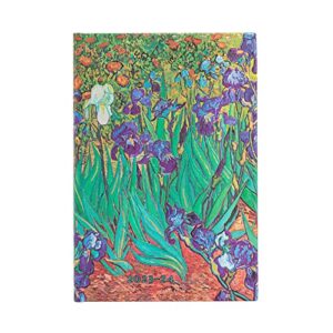 Paperblanks 18 Month Diaries 2023-2024 Van Gogh’s Irises | Horizontal | Mini (95 × 140 mm)