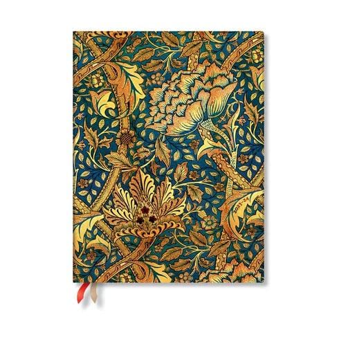 Paperblanks 18 Month Diaries 2023-2024 Morris Windrush | Vertical | Ultra (180 × 230 mm)