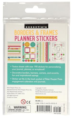 Planner Stickers Borders/Frames