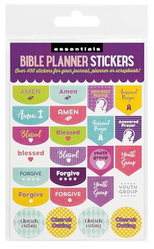 Essentials Planner Stickers - Bible (Set of 450 Stickers)