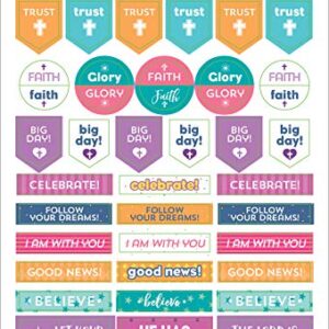 Essentials Planner Stickers - Bible (Set of 450 Stickers)