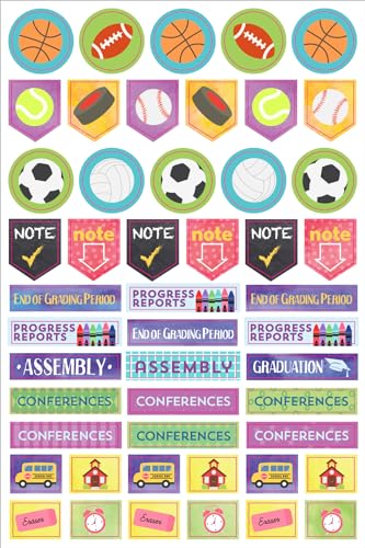 Essentials Teacher Planner Stickers (Set of 400 Stickers)