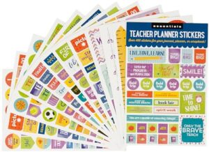 essentials teacher planner stickers (set of 400 stickers)