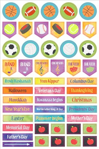 Essentials Teacher Planner Stickers (Set of 400 Stickers)