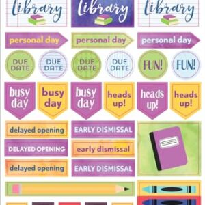 Essentials Teacher Planner Stickers (Set of 400 Stickers)