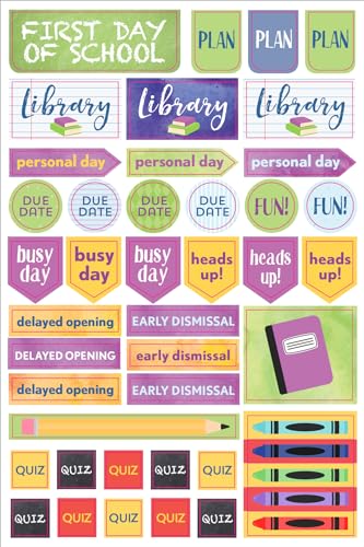 Essentials Teacher Planner Stickers (Set of 400 Stickers)