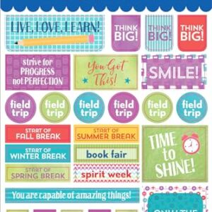 Essentials Teacher Planner Stickers (Set of 400 Stickers)