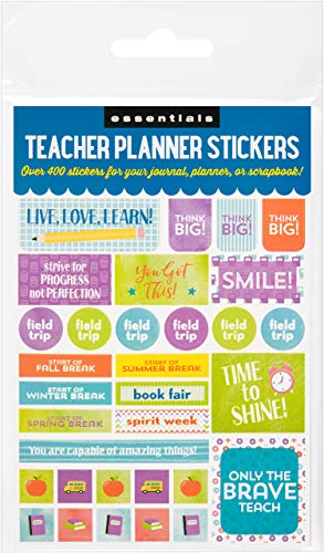 Essentials Teacher Planner Stickers (Set of 400 Stickers)