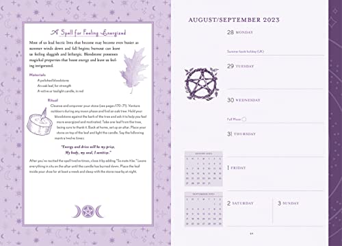 Modern-Day Witch Calendar 2024 Wheel of the Year 17-Month Planner (The Modern-Day Witch)