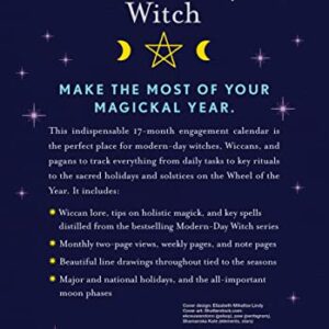 Modern-Day Witch Calendar 2024 Wheel of the Year 17-Month Planner (The Modern-Day Witch)