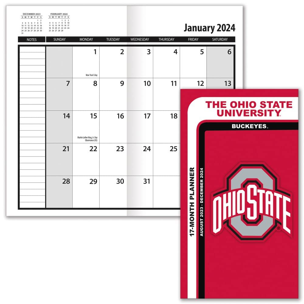 Turner Licensing, Ohio State Buckeyes Pocket 2024 Planner