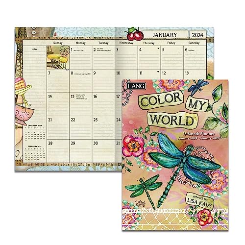 Lang Companies, Color My World 2024 Planner