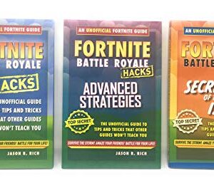 FORTNITE - Unofficial Tips & Tricks 3 Book Bundle Set - Battle Royale Hacks Advanced Strategies Secrets of the Island - The Ultimate Fortnite Guide… There is no second place!