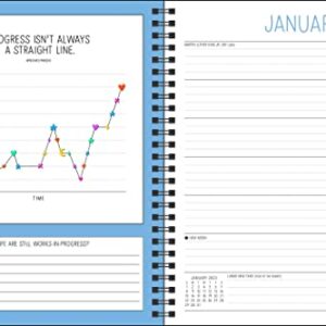 Positively Present 16-Month 2022-2023 Monthly/Weekly Planner Calendar: Wonderful Things Might Happen