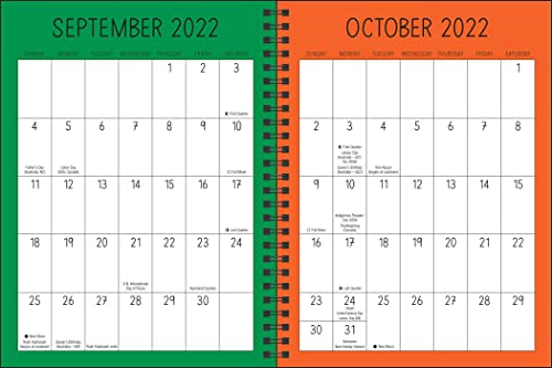 Positively Present 16-Month 2022-2023 Monthly/Weekly Planner Calendar: Wonderful Things Might Happen