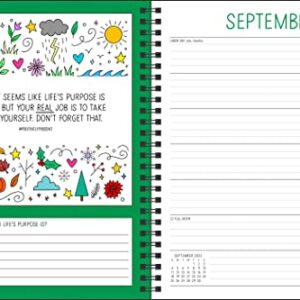 Positively Present 16-Month 2022-2023 Monthly/Weekly Planner Calendar: Wonderful Things Might Happen