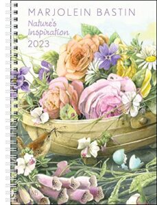 marjolein bastin nature's inspiration 12-month 2023 monthly/weekly planner calen