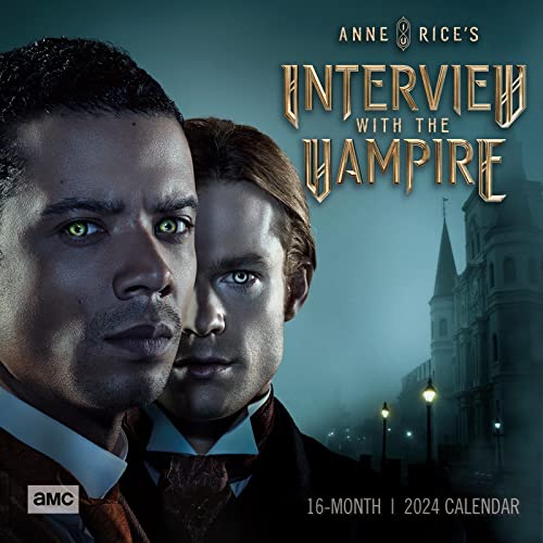 Interview with The Vampire 2024 Wall Calendar by Anne Rice, 12" x 12"