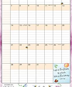 2024 Family Planner, 17-Month Calendar Planner: August 2023 - December 2024, 12" x 12" - The Busy Bee