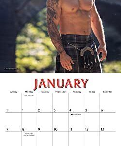 Kilty Pleasures 2024 Mini Calendar, 7" x 7"