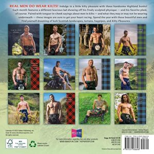 Kilty Pleasures 2024 Mini Calendar, 7" x 7"