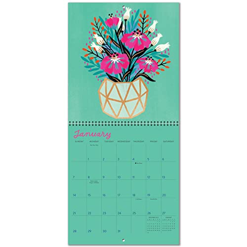 High Note 2024 Monthly Wall Calendar Planner by Jess Phoenix, 16-Month: September 2023 - December 2024, 11" x 12"