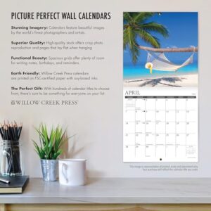 Willow Creek Press Big Grid (Jewel) 2024 12" x 12" Wall Calendar