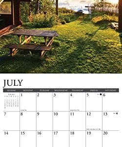 Willow Creek Press CabinLife Monthly 2024 Wall Calendar (12" x 12")