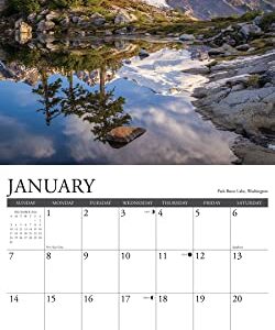 Willow Creek Press Lake View Monthly 2024 Wall Calendar (12" x 12")