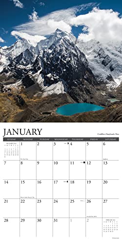 Willow Creek Press Mountain View Monthly 2024 Wall Calendar (12" x 12")