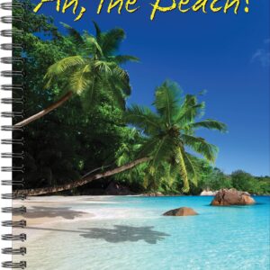Willow Creek Press Ah, The Beach! Softcover Weekly Planner 2024 Spiral-Bound Engagement Calendar (6.5" x 8.5")
