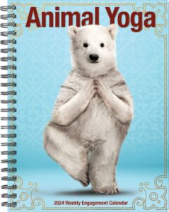 animal yoga 2024 calendar