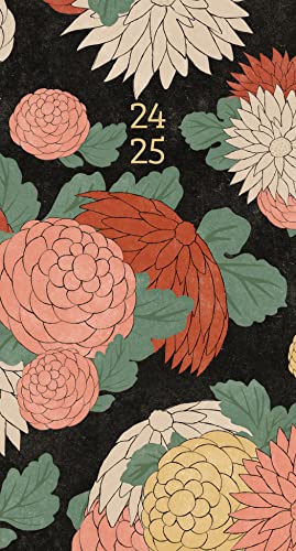 Willow Creek Press Floral Punch 2-Year January 2024 - December 2025 Monthly Pocket Planner (3.5" x 6.5")