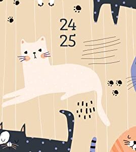 Purrfect 2024 3.5 X 6.5 2-Year Pocket Planner