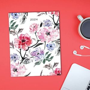 Willow Creek Press In Bloom 2024 Booklet Softcover Monthly Planner (7.5" x 9.5")