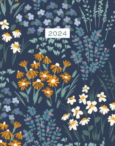 spring floral 2024 booklet monthly planner